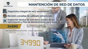 Mantención de red de datos