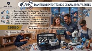 Mantención de sistema CCTV