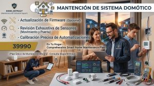 Mantención de sistema domótico