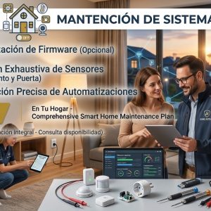 Mantención de sistema domótico