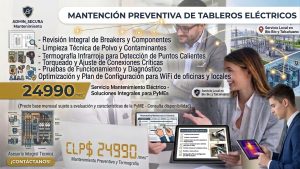 Mantención de tablero eléctrico