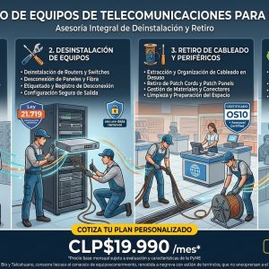 Retiro de equipos de telecomunicaciones