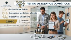 Retiro de equipos domóticos