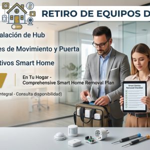 Retiro de equipos domóticos